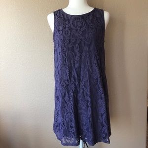 NWT Francesca’s Gisela Sleeveless Lace Dress M